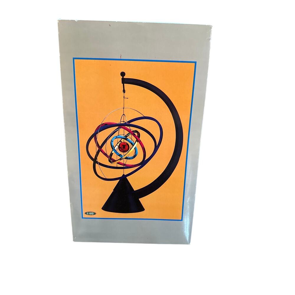 NEW Cosmos 1103 NA79360 Cosmic Ring Kinetic Art Mobile Decor Desktop Sculpture